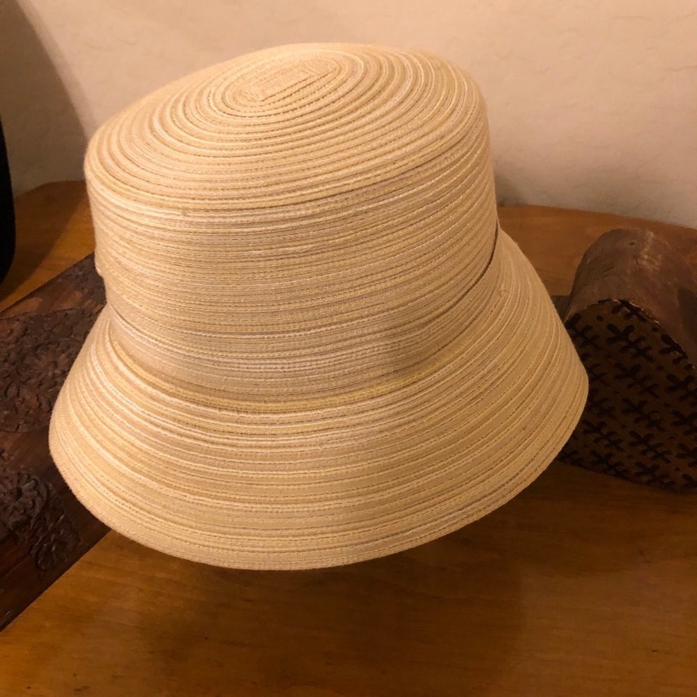 Scala Hat with Yellow and Tan Buckle Hat - Picture 6 of 8
